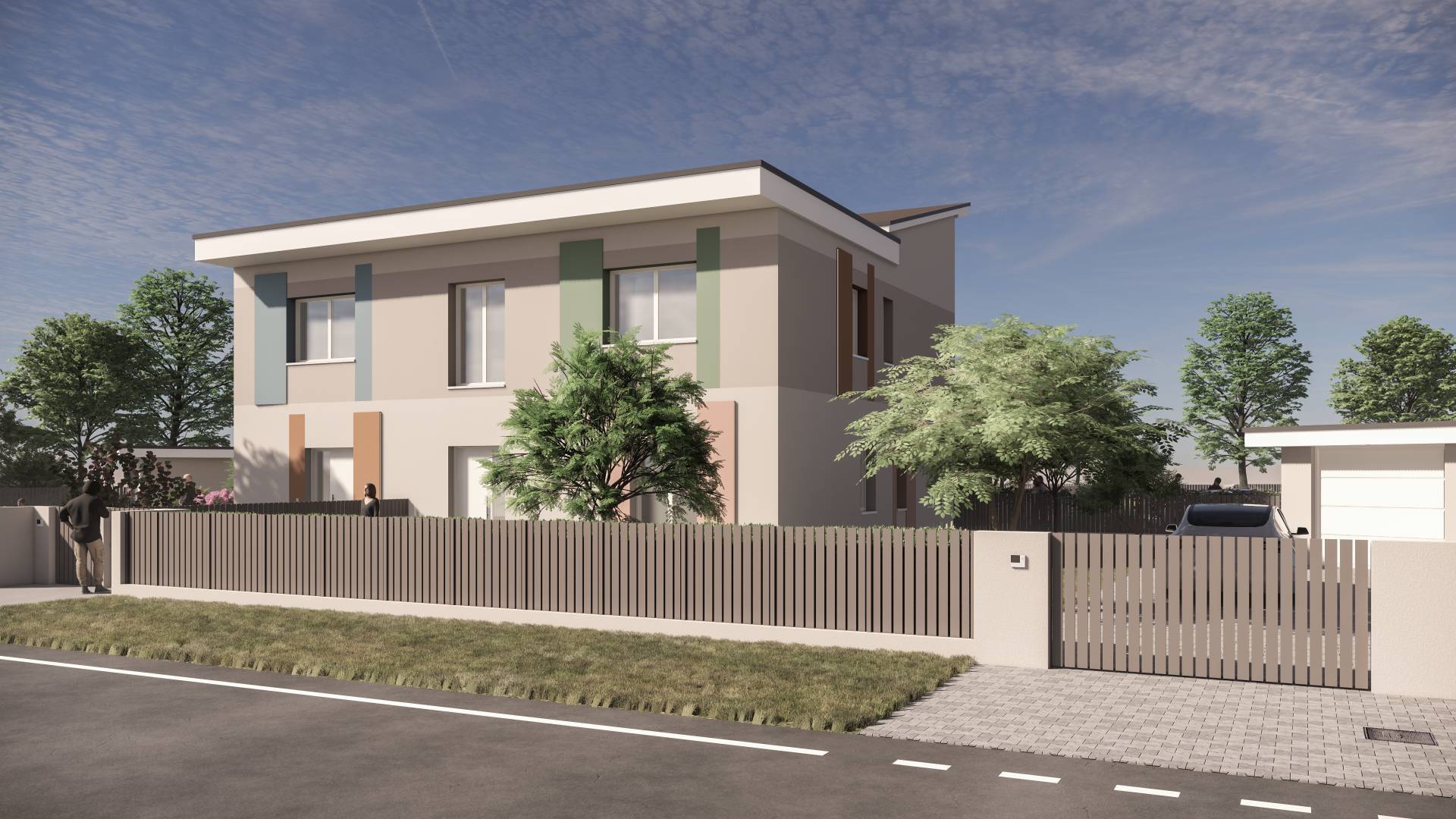 Appartamento con Ingresso Indipendente e Giardino Privato in vendita a Borgo Mantovano