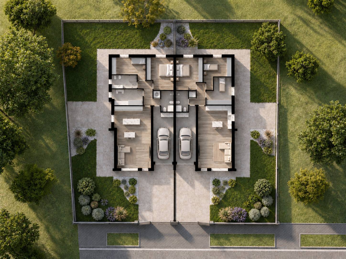 Villa Bifamiliare in vendita a Poggio Rusco