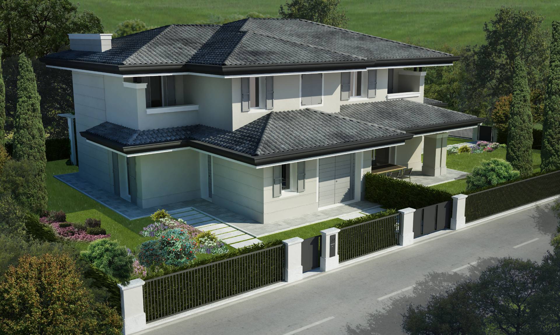 Villa Bifamiliare in vendita a Mirandola