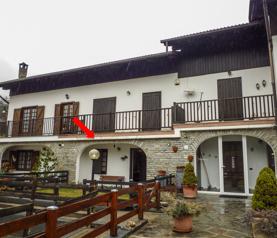 Villetta a schiera con giardino in via xxv aprile 108, Oulx