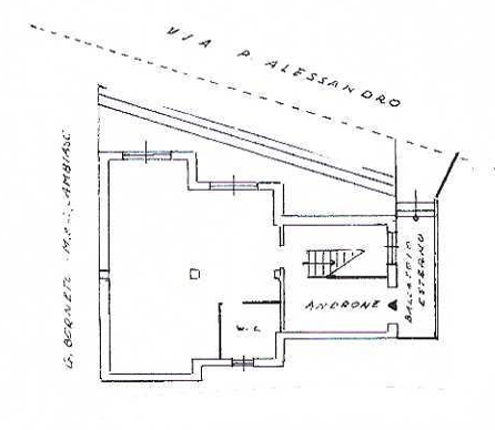 Locale commerciale da ristrutturare in via alessandro magnasco 1, Serra Ricc
