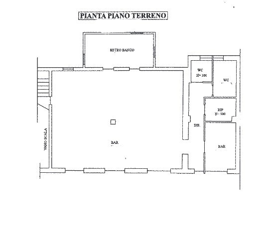 Locale commerciale da ristrutturare in corso roma 10, Bistagno
