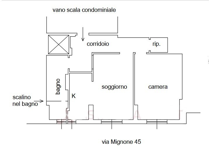 Appartamento da ristrutturare in via mignone 45, Savona