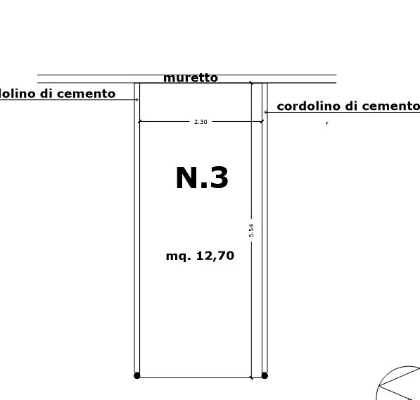 Posto auto scoperto da ristrutturare in via alla basilica dei fieschi 2/a, Cogorno