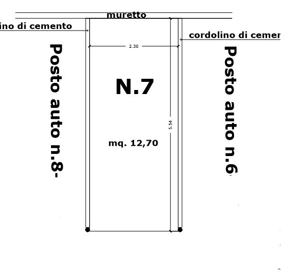 Posto auto scoperto da ristrutturare in via alla basilica dei fieschi 2/a, Cogorno
