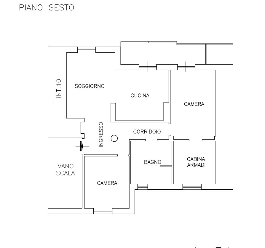 Appartamento da ristrutturare in via dino col 10, Genova
