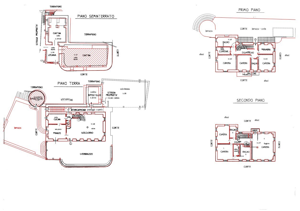 Villa con giardino in via cassogna snc, Camporosso