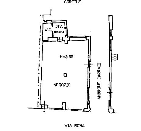 Locale commerciale in vendita in via roma 7, Valenza