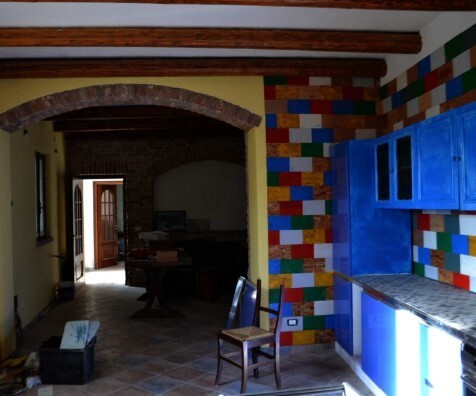 Casa indipendente con terrazzo in via santa croce 2, Incisa Scapaccino