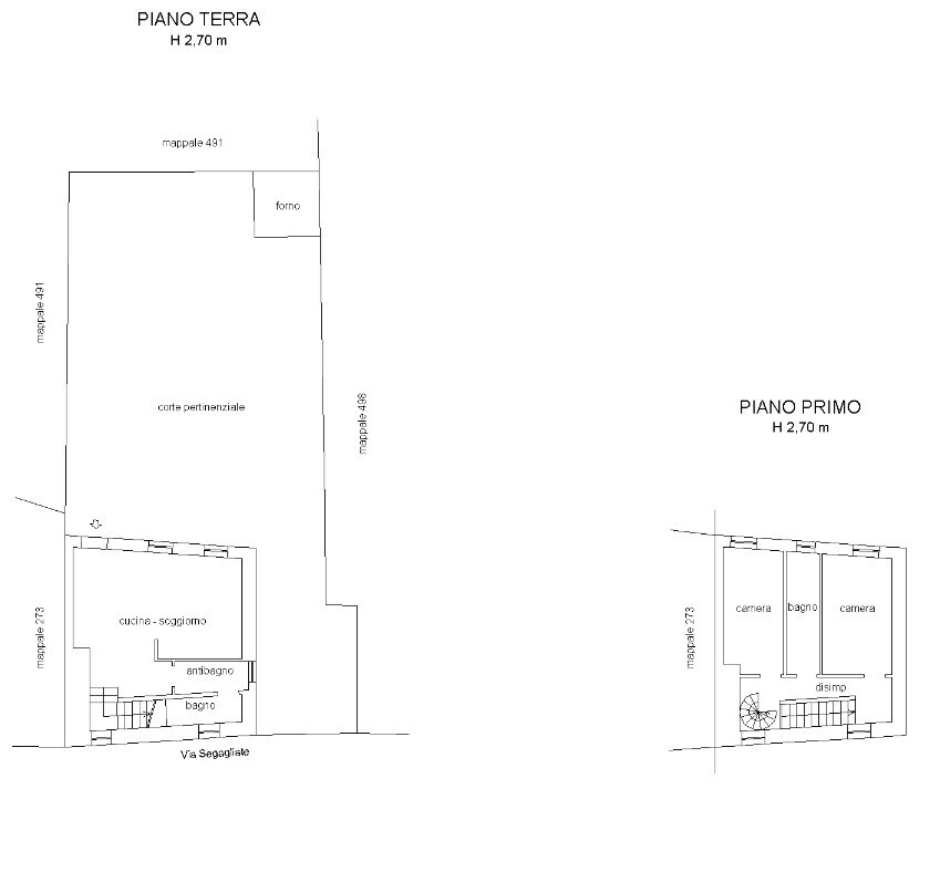 Villetta a schiera da ristrutturare in via segagliate snc, Montemarzino