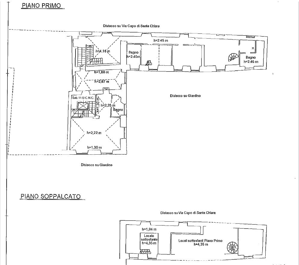 Casa indipendente con giardino in via al capo di santa chiara 2b, Genova