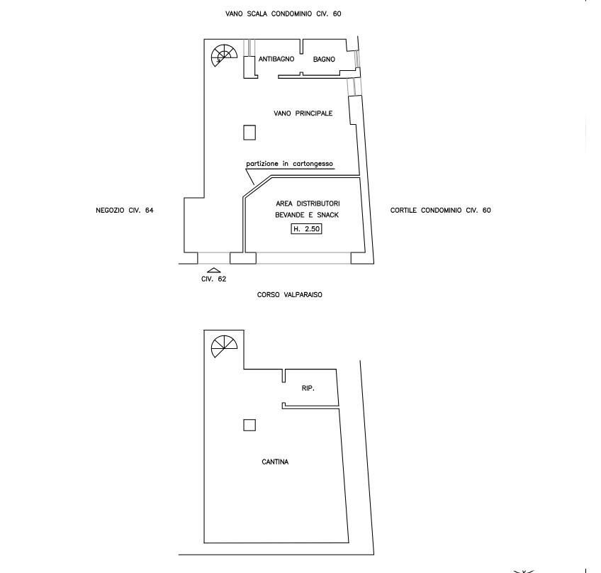 Locale commerciale in vendita in corso valparaiso 62, Chiavari