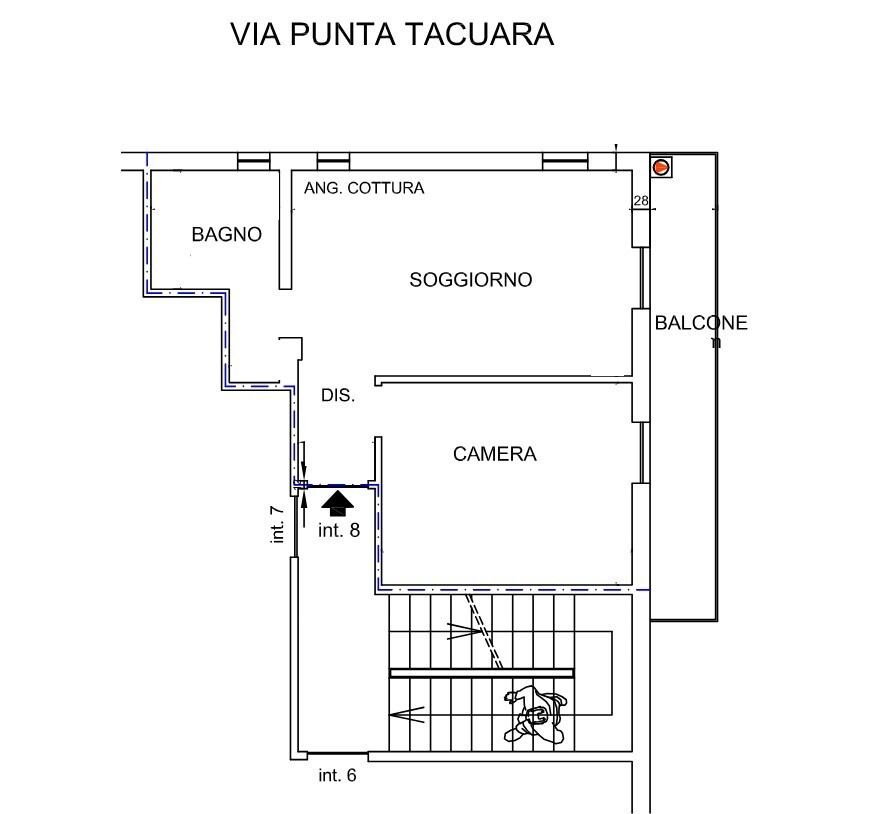 Trilocale in vendita in via punta tacuara 122, Laigueglia