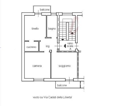Appartamento da ristrutturare in via caduti della libert� 11, Tortona