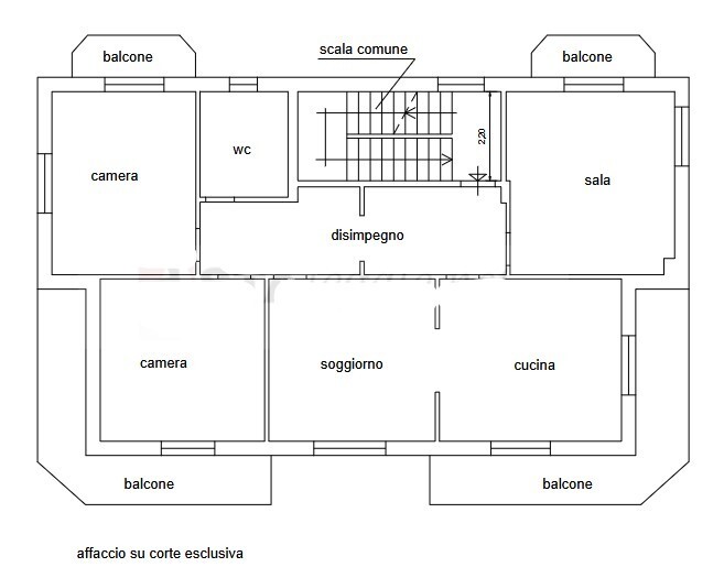 Appartamento da ristrutturare in via dell'unit� d'italia 8, Villanova d'Albenga