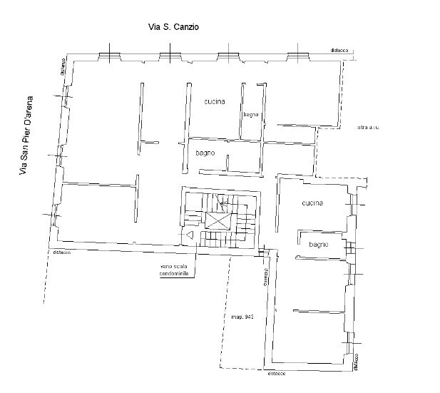 Appartamento da ristrutturare in via sampierdarena 103, Genova