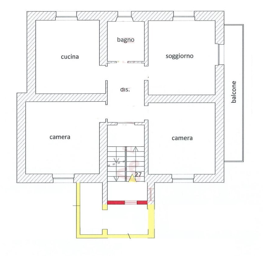 Appartamento da ristrutturare in via piani 16, Plodio