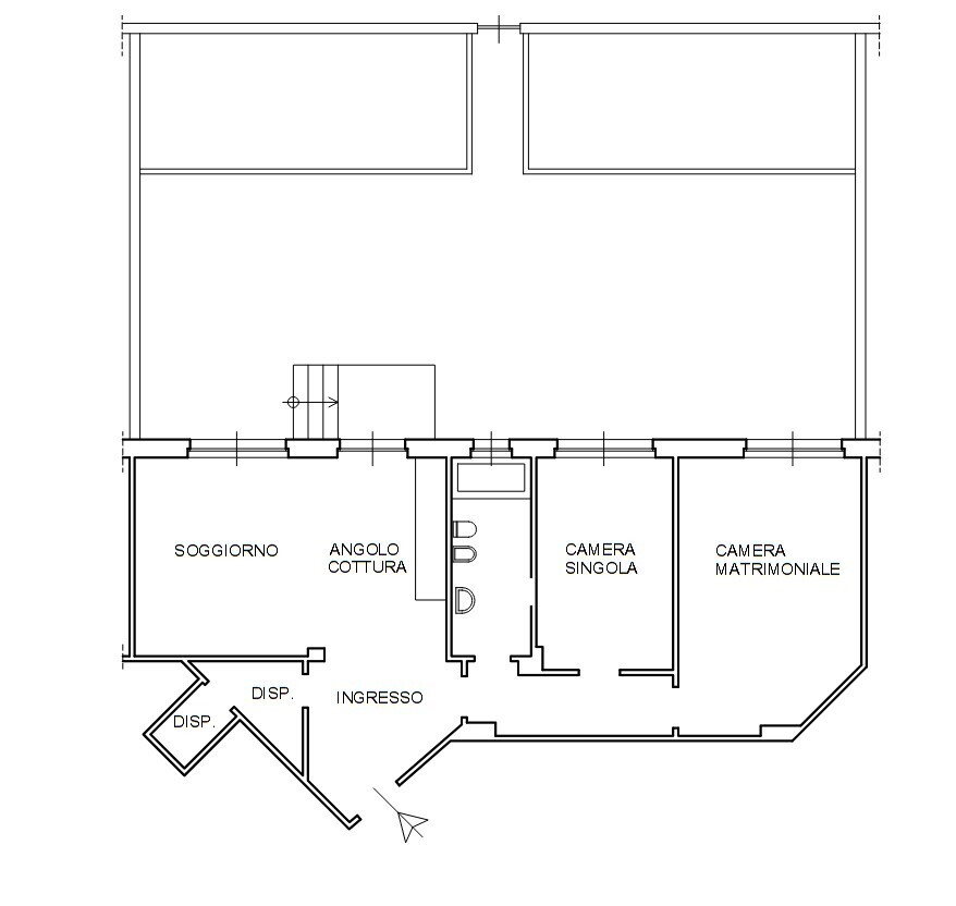 Appartamento con giardino in via giovanni amendola 1a, Genova