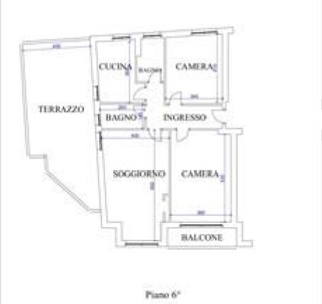 Appartamento con terrazzo in via giuseppe giusti 18, San Remo