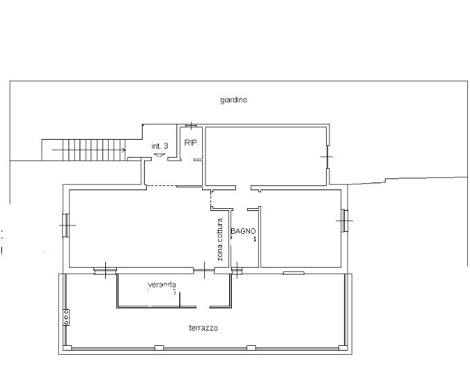 Appartamento con giardino in via san carlo di cese 36h, Genova