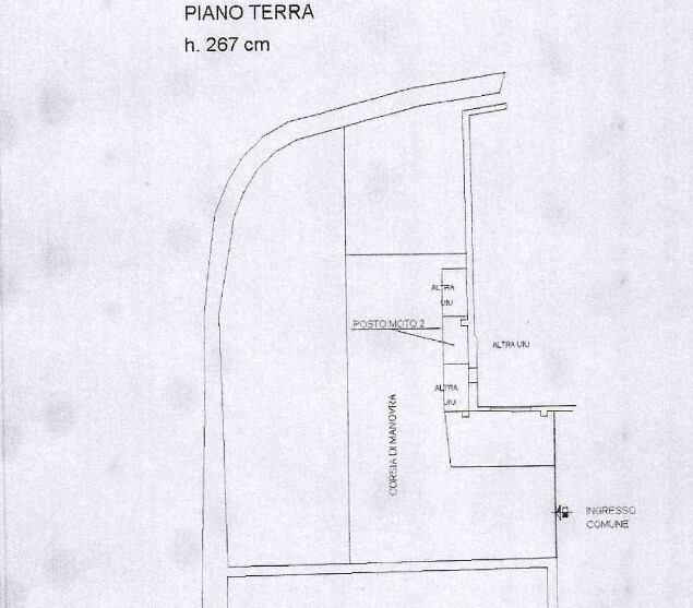Posto auto scoperto in vendita in via nicola fabrizi 88, Genova