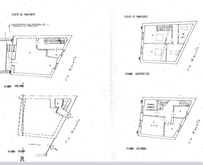 Casa indipendente in vendita in via garello 2, Genova