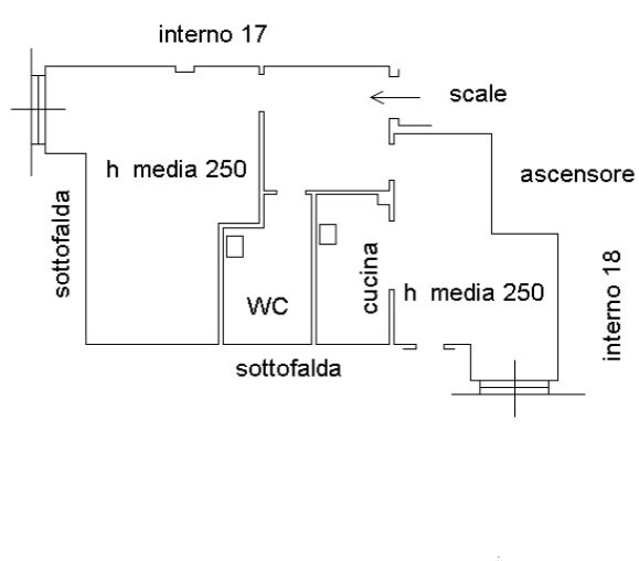 Trilocale da ristrutturare in via isorelle 3/2, Savignone