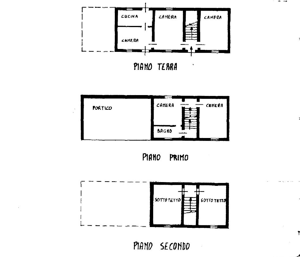 Casa indipendente da ristrutturare in via orti grandi 8, Sale