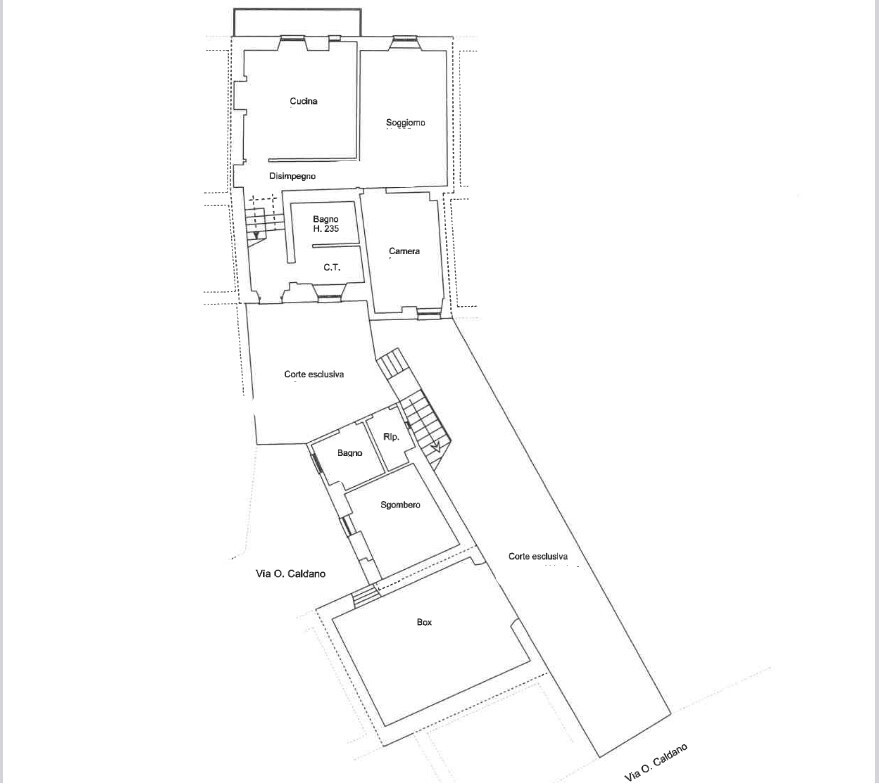 Casa indipendente da ristrutturare in via osvaldo caldano 22, Strevi