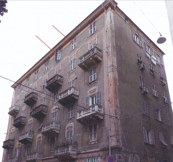 Quadrilocale da ristrutturare in via carlo corsi 5, Genova