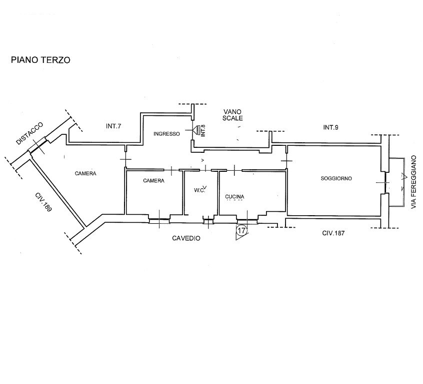 Appartamento da ristrutturare in via fereggiano 185, Genova