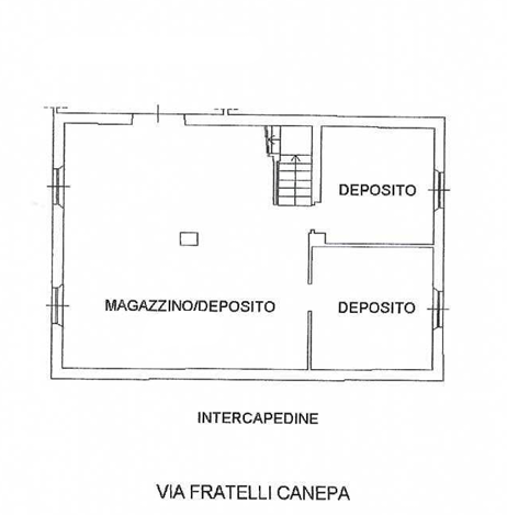 Magazzino da ristrutturare in via fratelli canepa 48a, Serra Ricc�