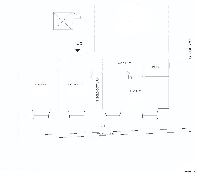 Quadrilocale da ristrutturare in via del lagaccio 31, Genova