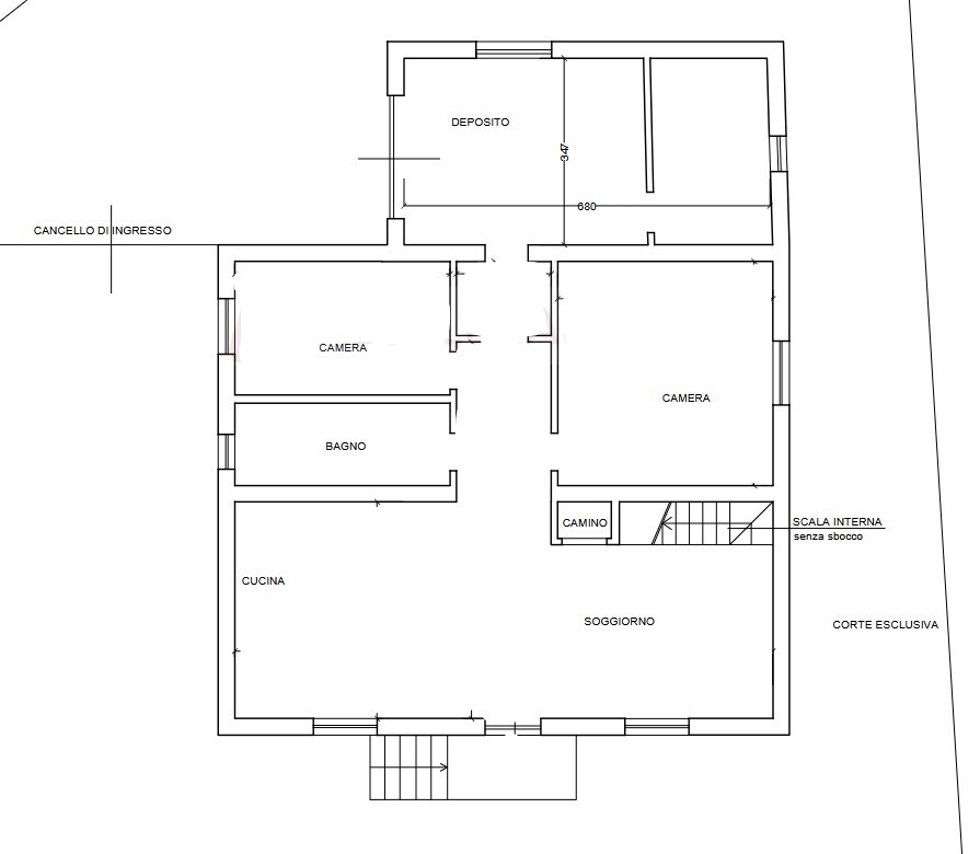 Villa con giardino in localit� pianfrecioso 5, Giusvalla
