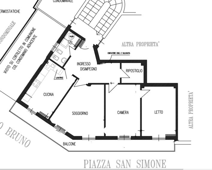 Appartamento in vendita in via giordano bruno 6, Tortona