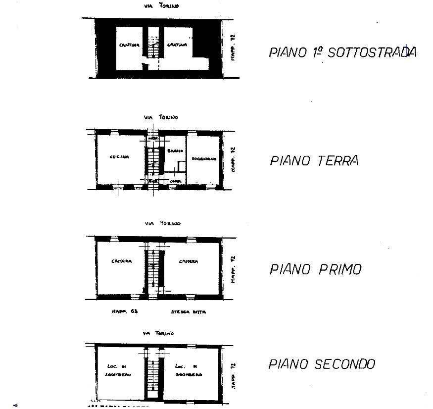 Casa indipendente da ristrutturare in via torino 31, Fresonara