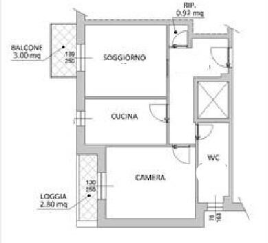 Trilocale da ristrutturare in via santa matilde 6, Andora