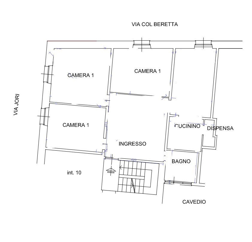 Appartamento da ristrutturare in via germano jori 42/9, Genova