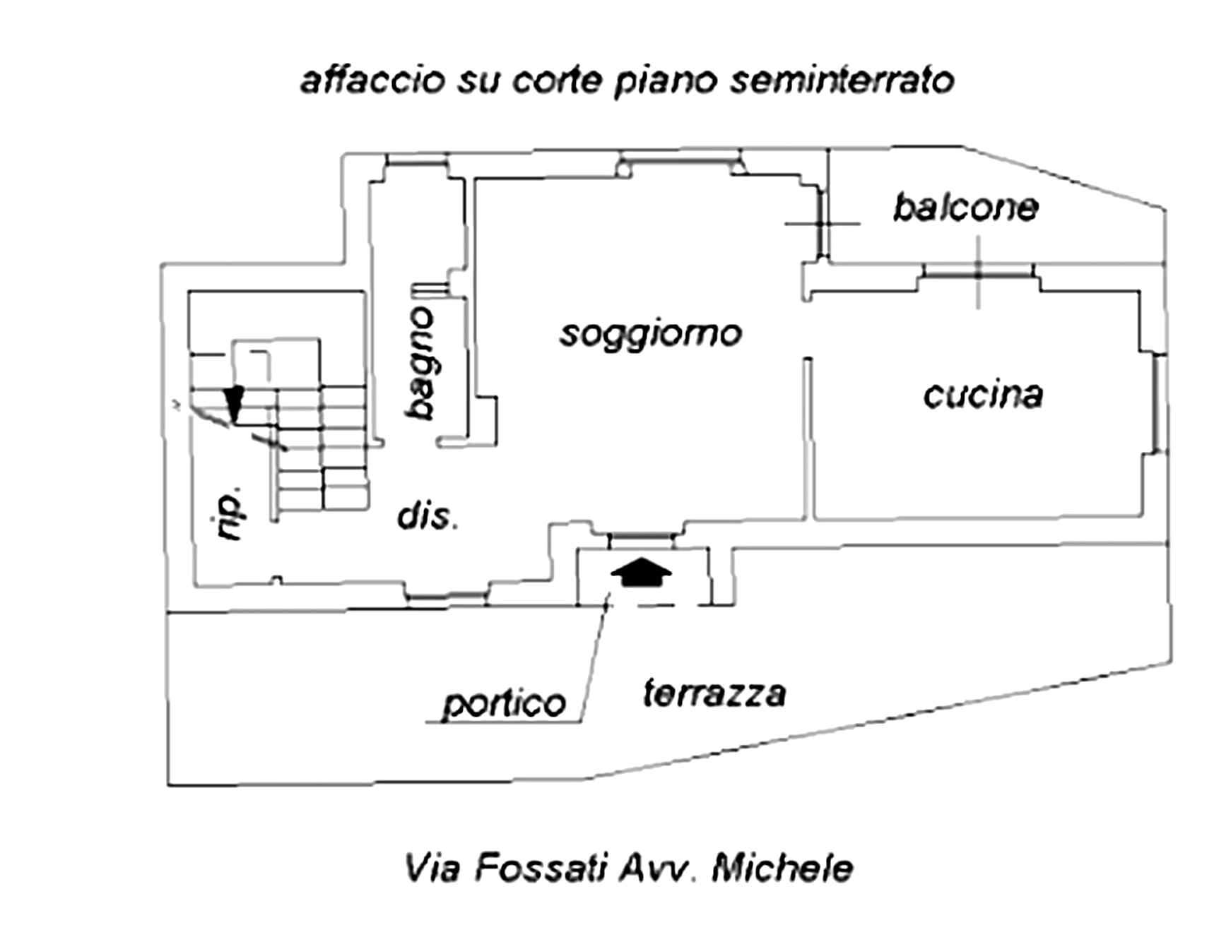Villa con giardino in via fossati 25, Cipressa