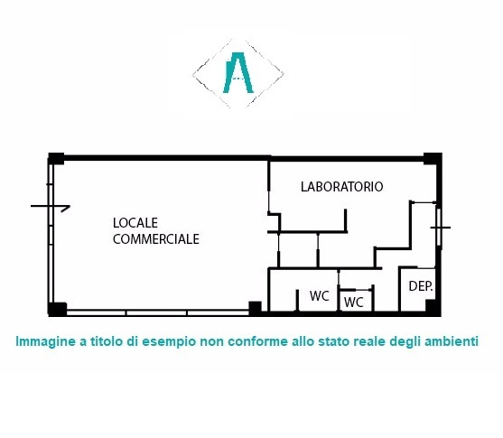 Locale commerciale con terrazzo in via g. b. cevasco 59, Bargagli