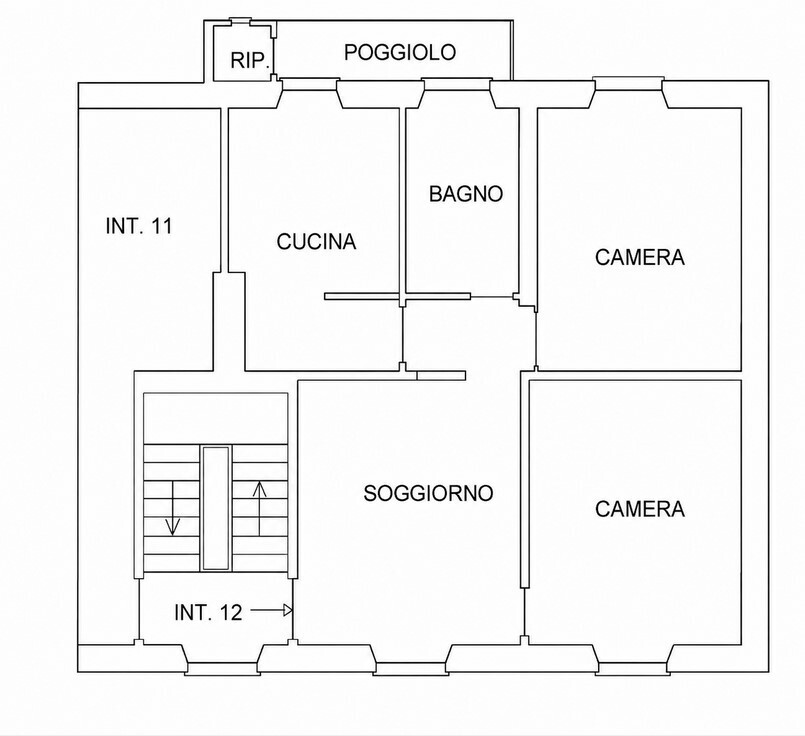 Appartamento da ristrutturare in via germano jori 24/12, Genova