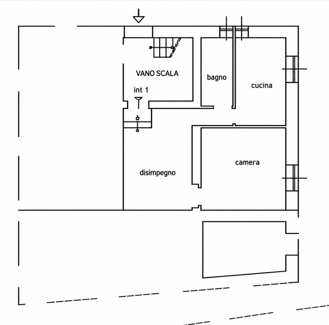 Trilocale con giardino in via fratelli canepa 102/1, Serra Ricc�