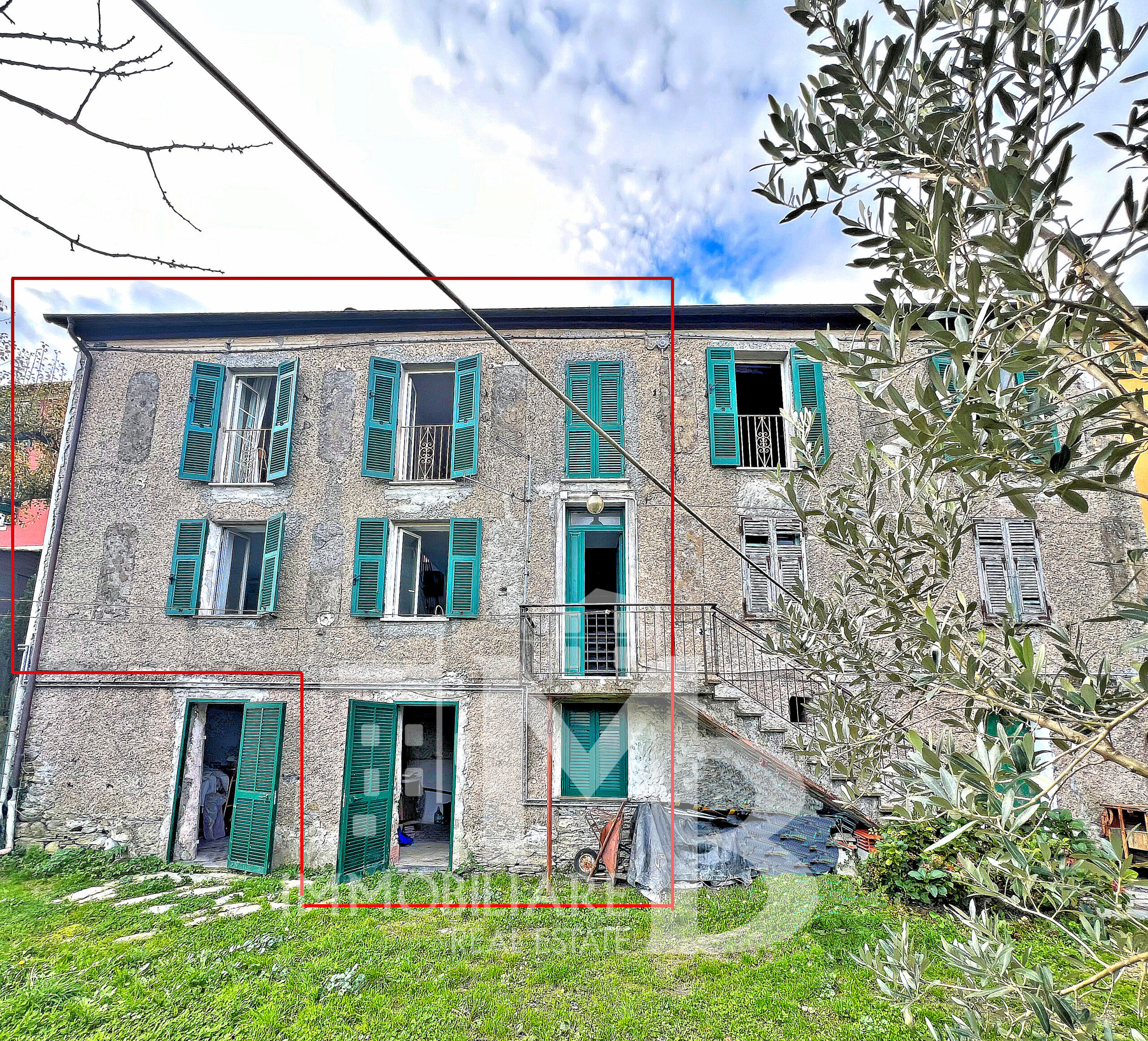 Appartamento da ristrutturare in via chiesa di calcinara, Uscio