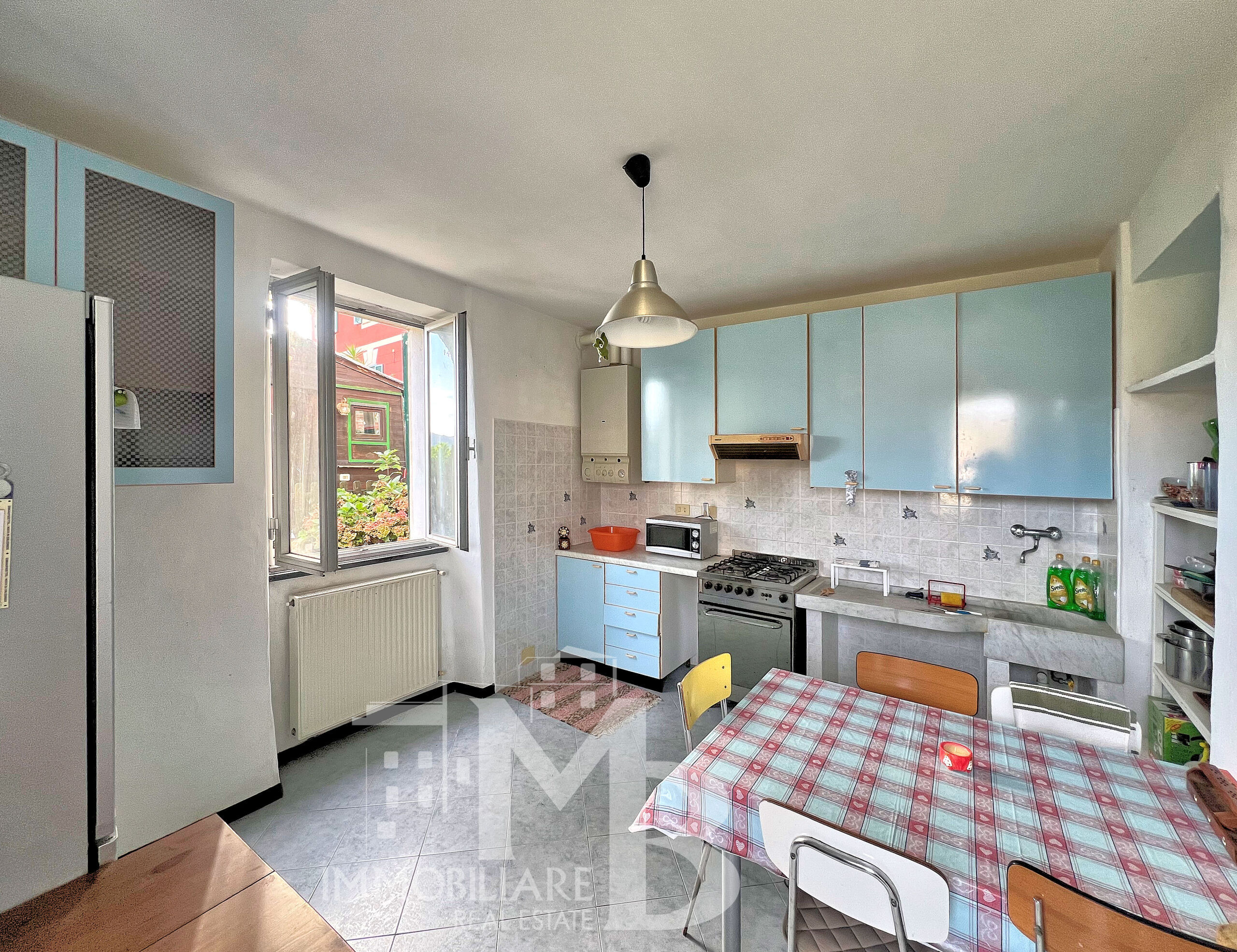 Appartamento con giardino in via chiesa calcinara 44, Uscio