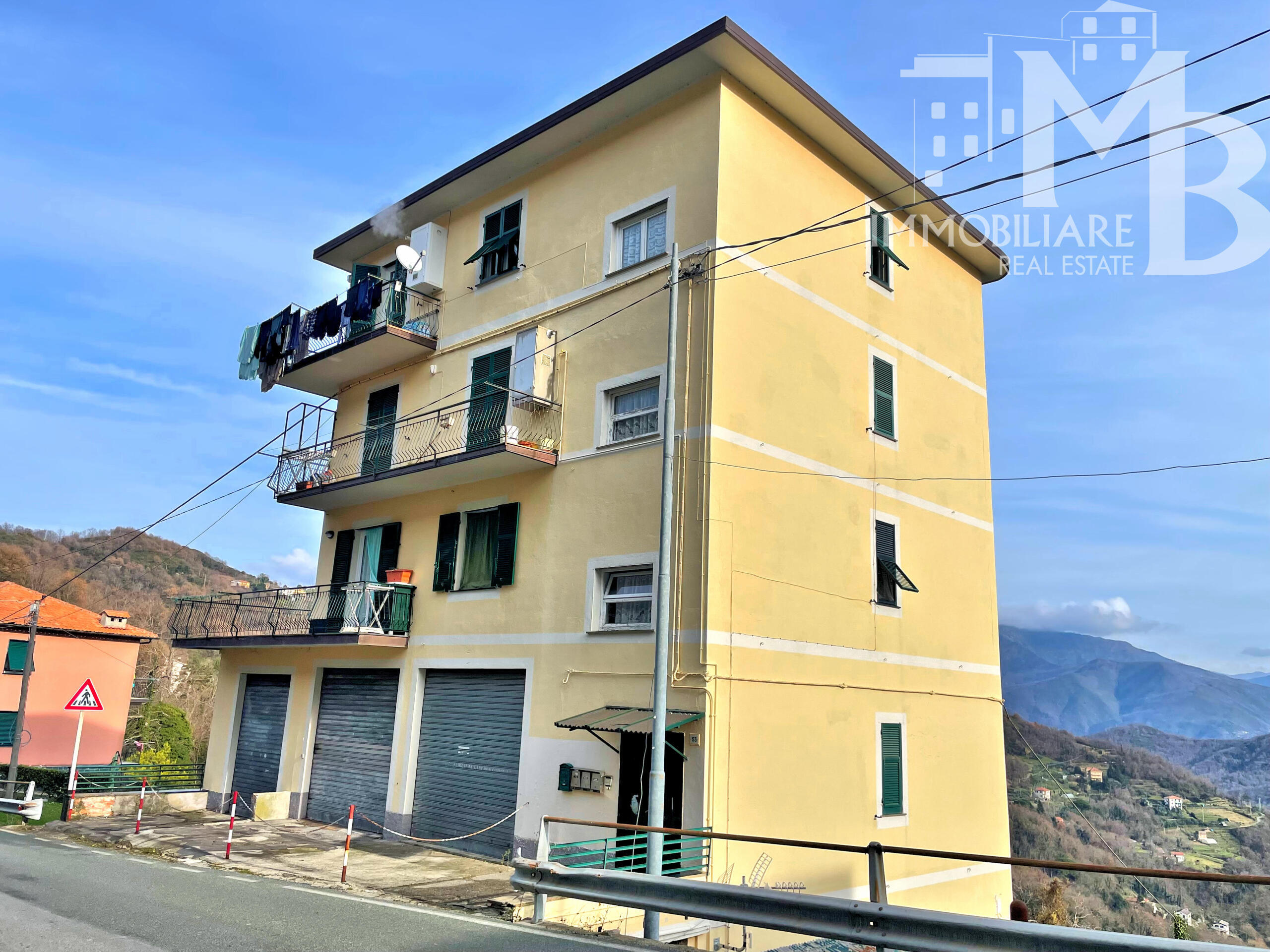 Appartamento con giardino in frazione pannesi 53, Lumarzo