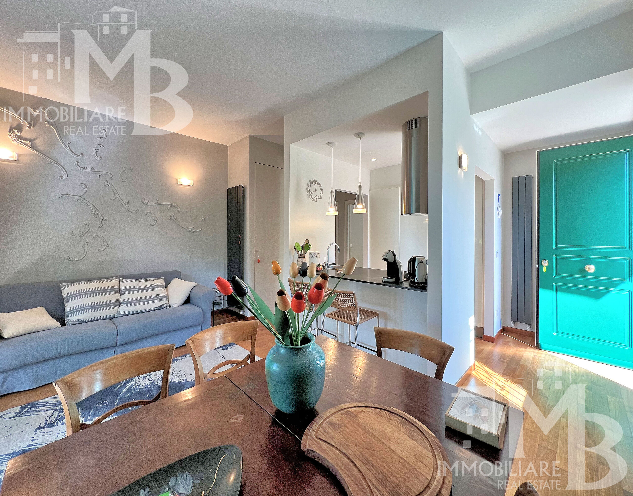 Quadrilocale con giardino in via romagneno 64, Recco