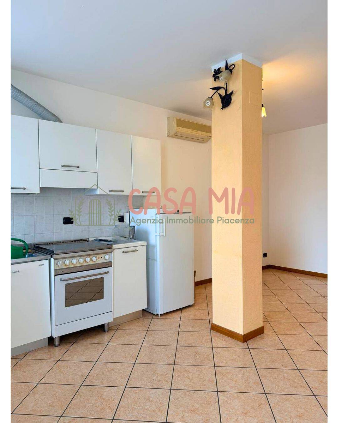 Appartamento in vendita a Rottofreno, San Nicol