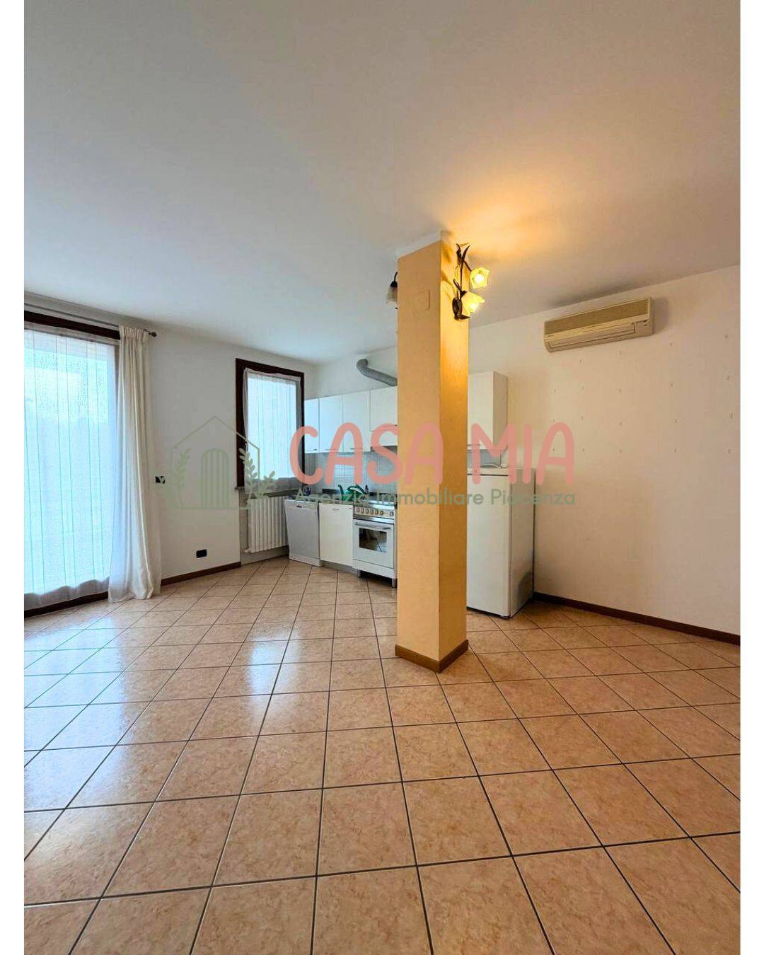 Appartamento in vendita a Rottofreno, San Nicol