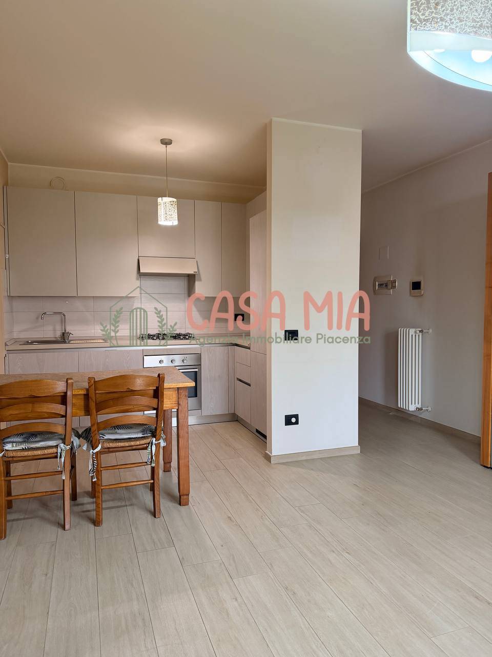 Appartamento in vendita a Rottofreno, San Nicol