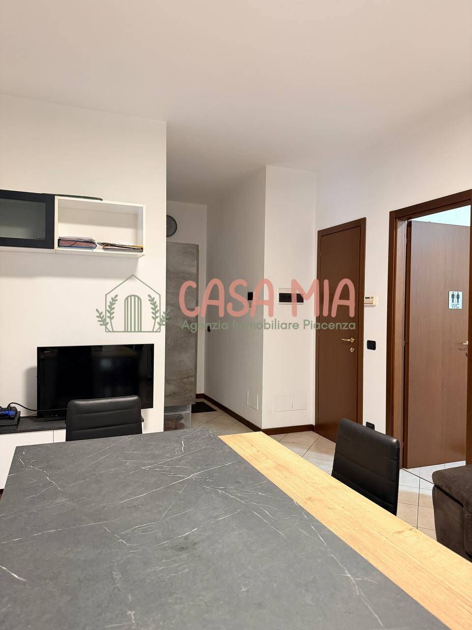 Appartamento in vendita a Rottofreno, San Nicol